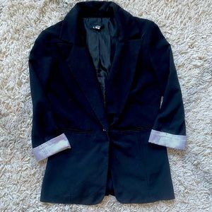 Black Fitted Blazer